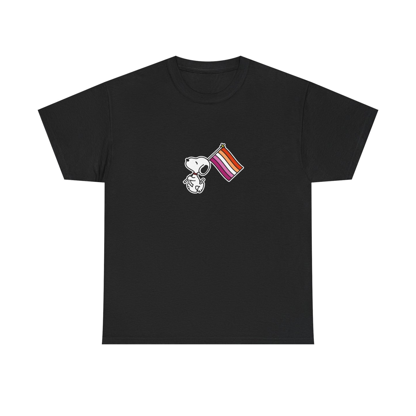 Lesbian Flag Esnupi Tee