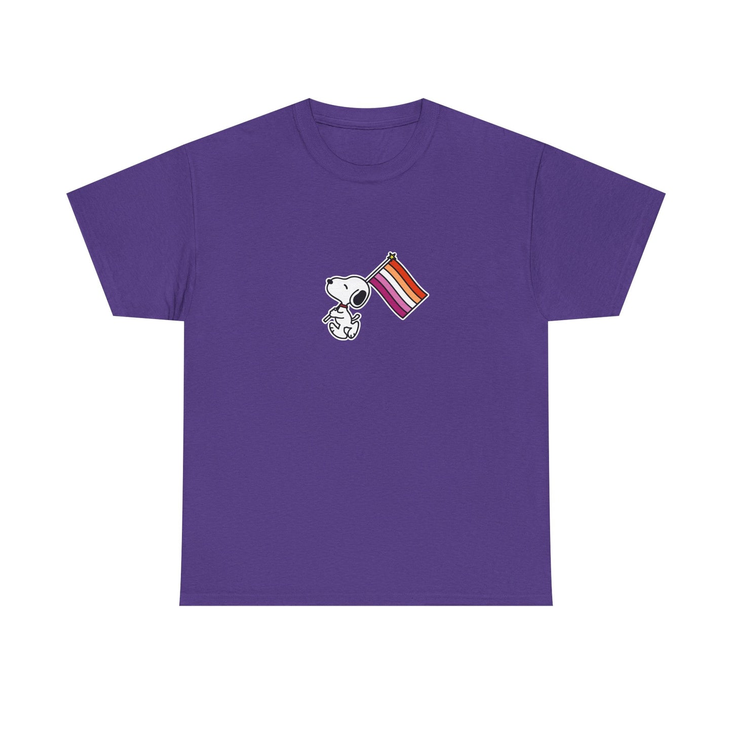 Lesbian Flag Esnupi Tee