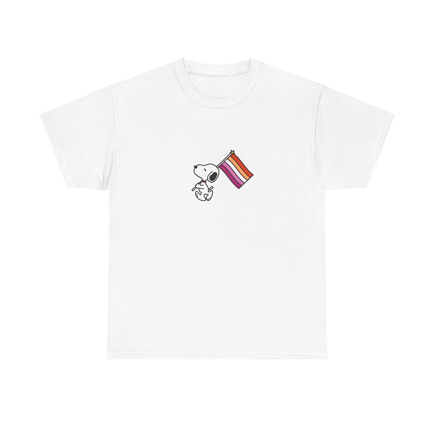 Lesbian Flag Esnupi Tee