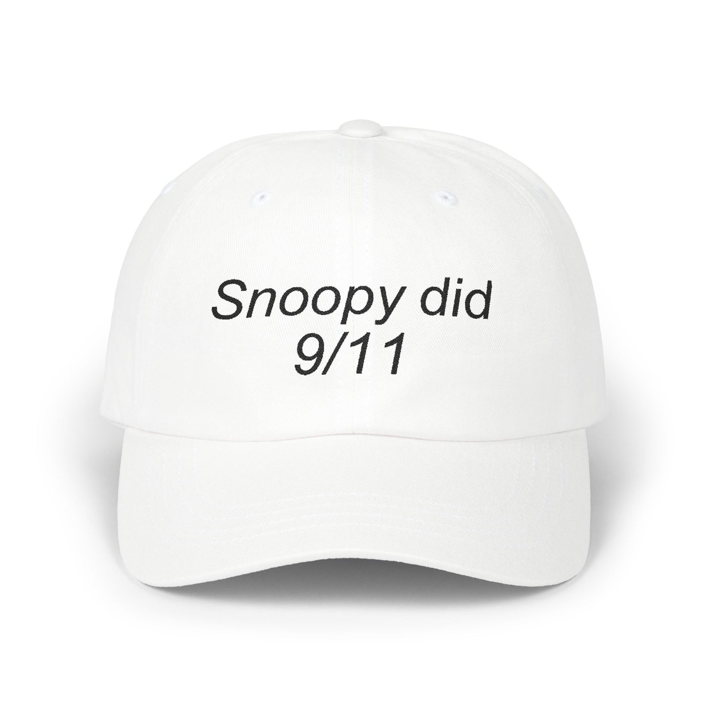 Snoopy 9/11 Dad Cap (Light Colors)