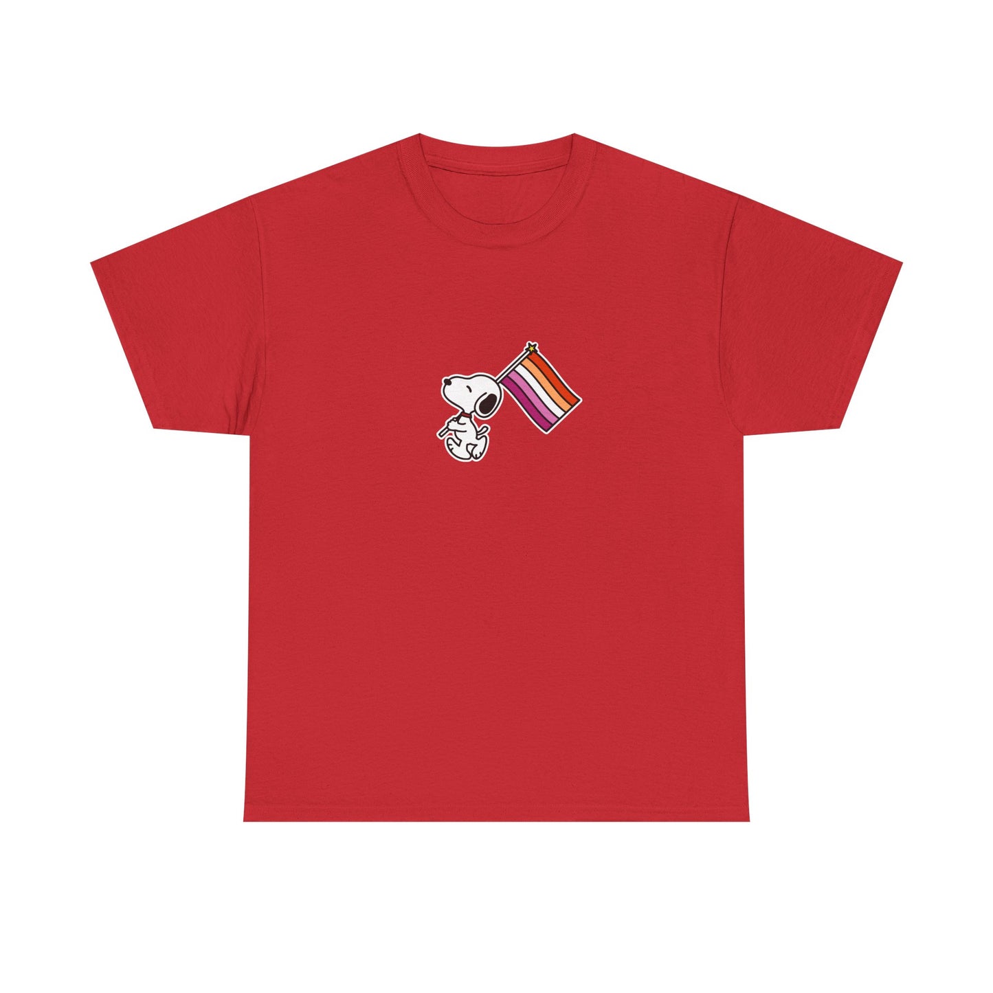 Lesbian Flag Esnupi Tee