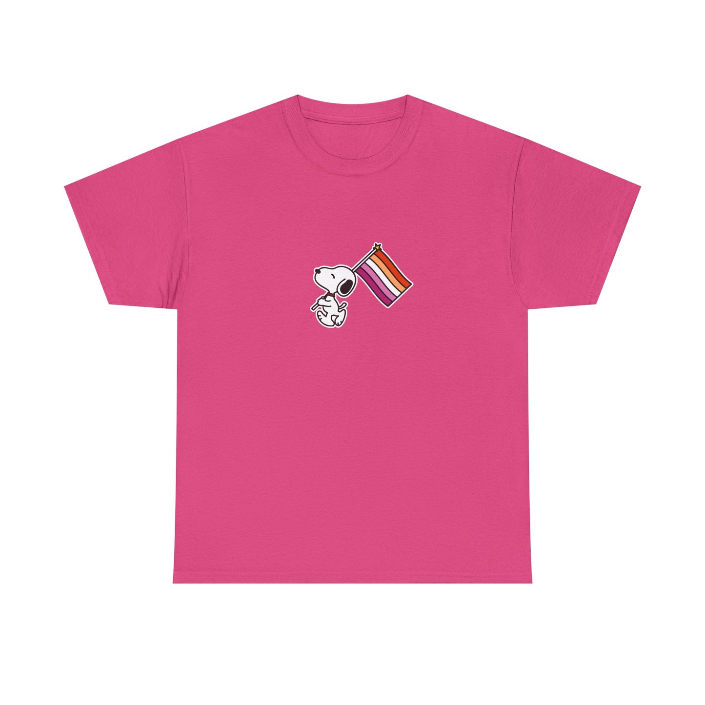 Lesbian Flag Esnupi Tee