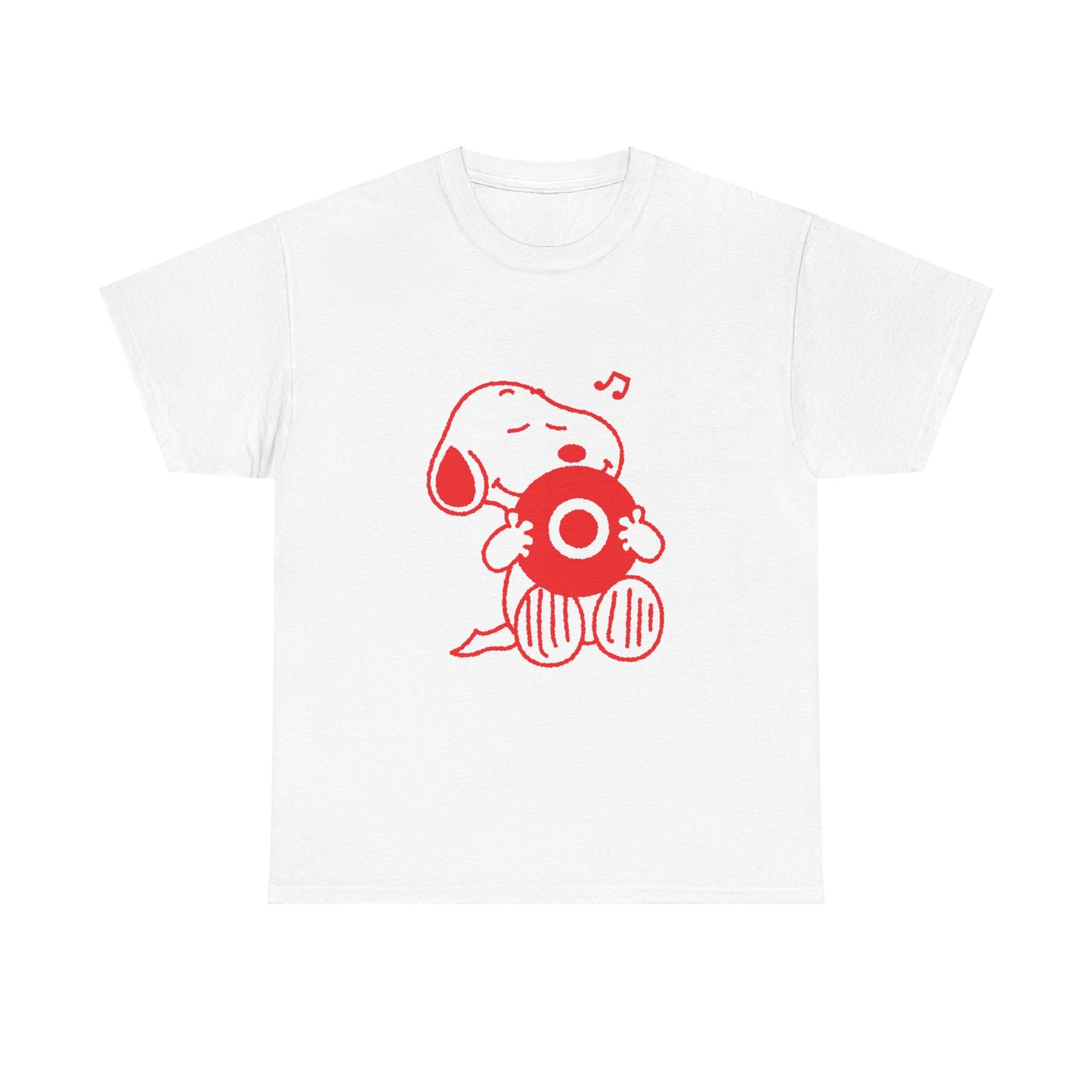 Esnupi Music Tee - Red Print