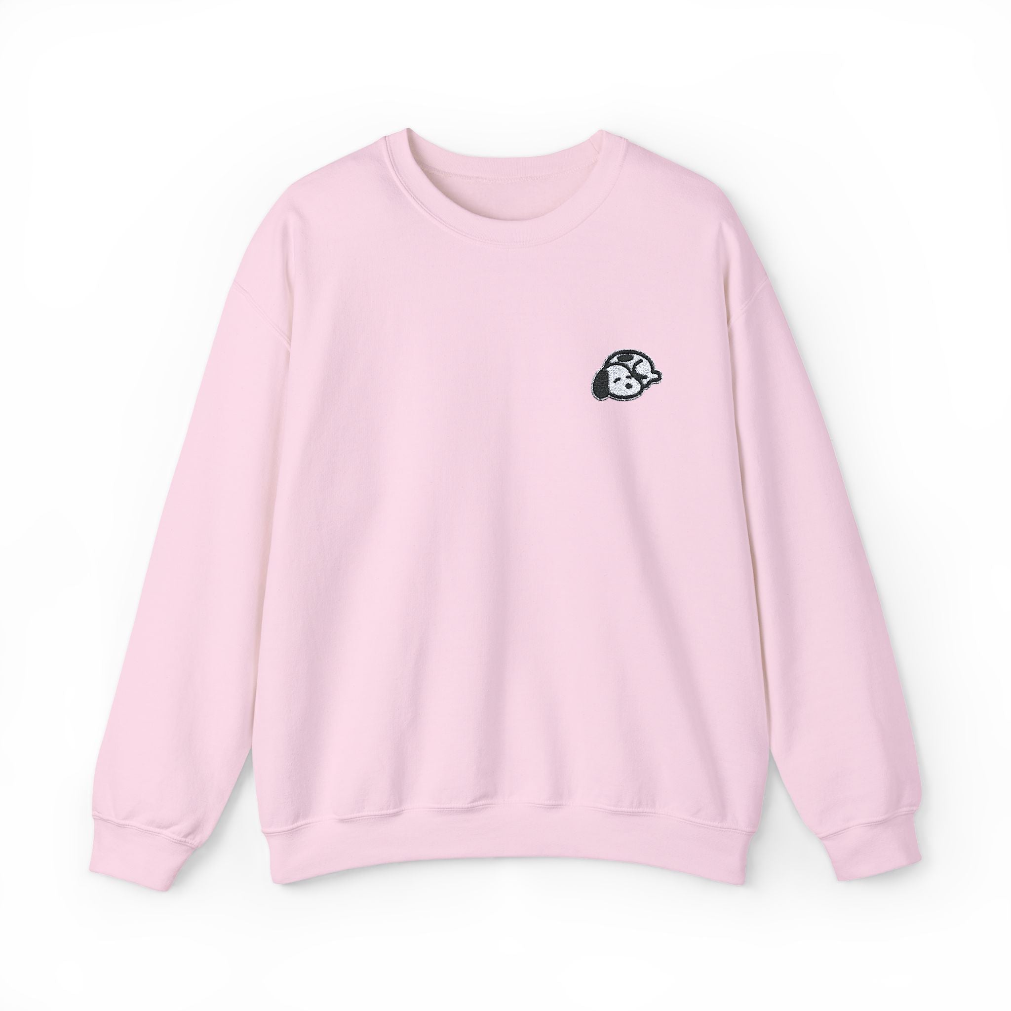 【I Need You Baby】Random Embroidery Sweat Embroidered Cow in Boots Sweatshirt, Embroidered Cow Heart