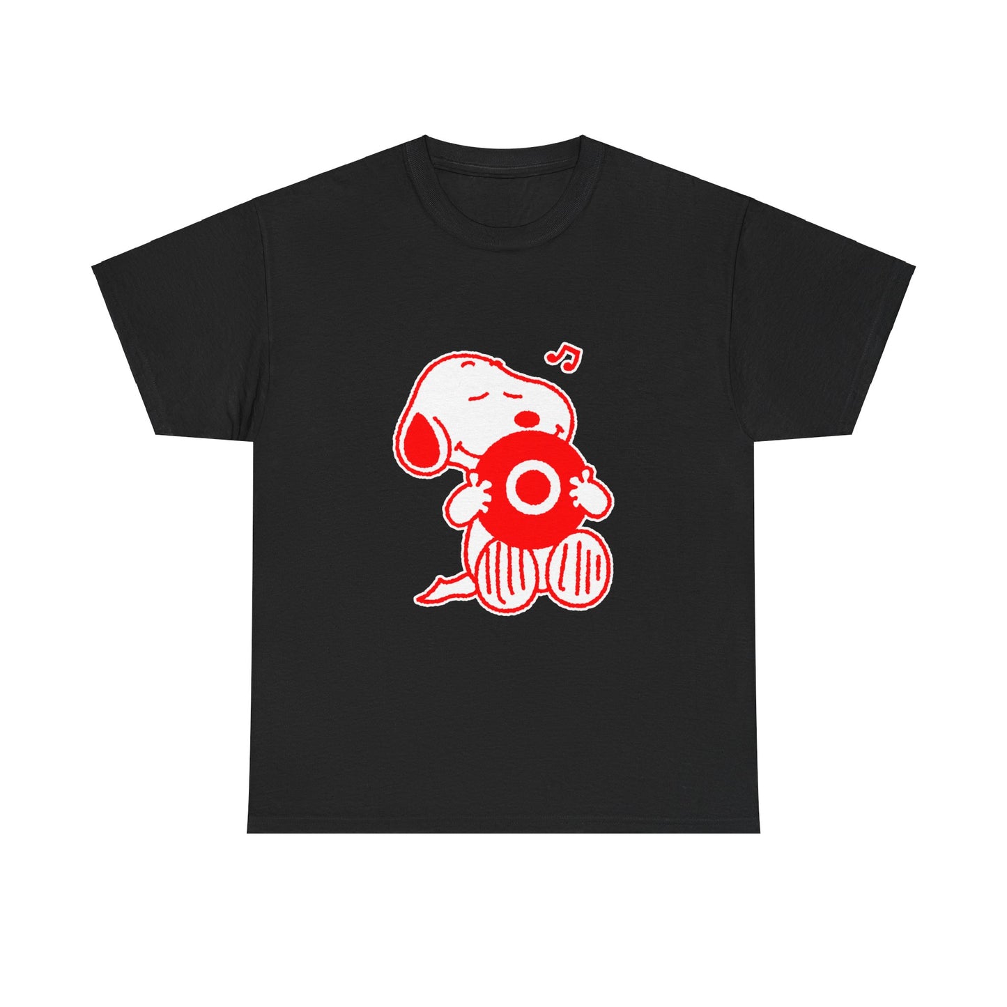 Esnupi Music Tee - Red Print