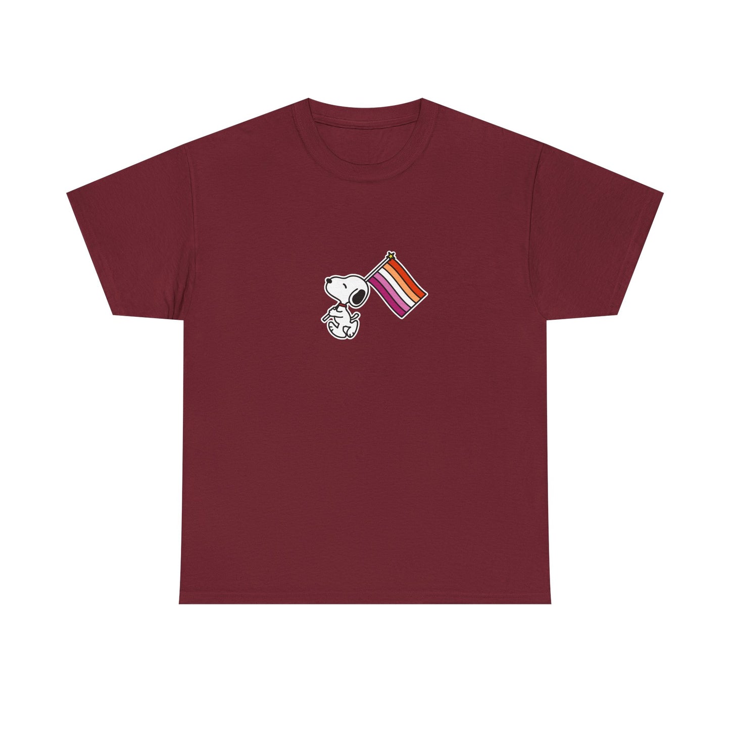 Lesbian Flag Esnupi Tee