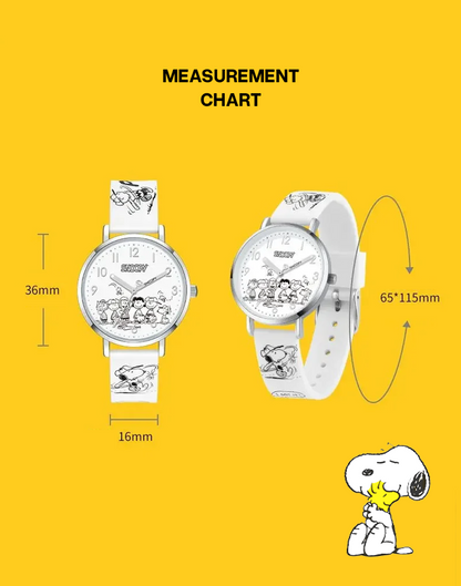 Snoopy 36mm Waterproof Quartz Watch